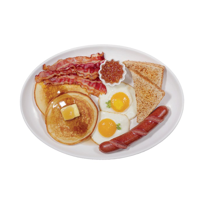 Big Breakfast, 3 Eggs 2 Sides Order